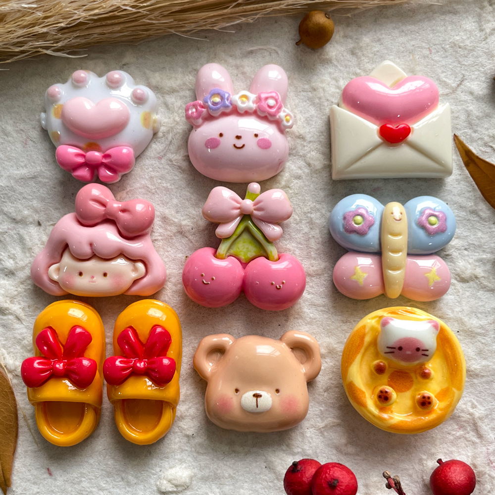 Phone Accessories For Old People - 10 Pezzi Ciondoli in Resina Lucida