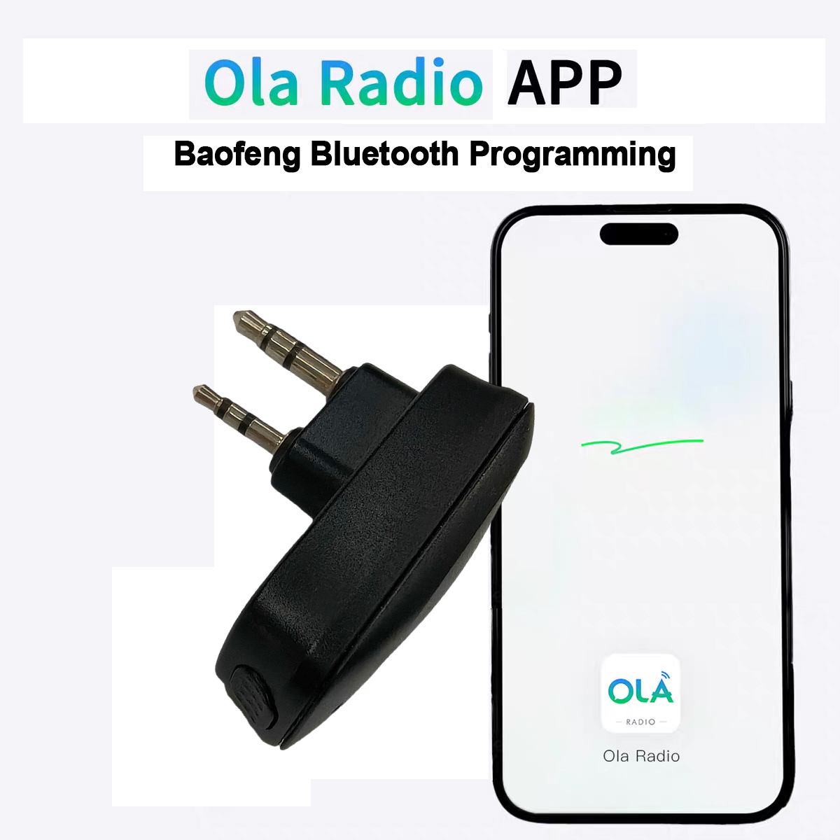 Phone Accessories App - Adattatore di programmazione Bluetooth wireless BAOFENG