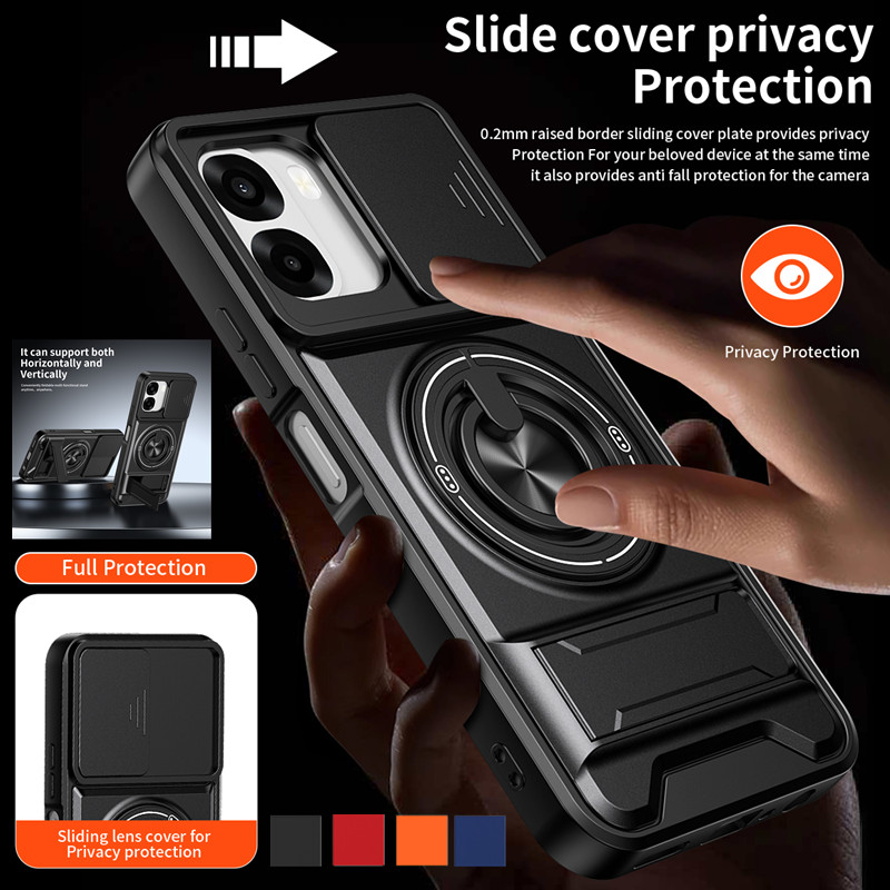 Phone Accessories Ring Holder - Custodia Protettiva Armor per Oppo A6x