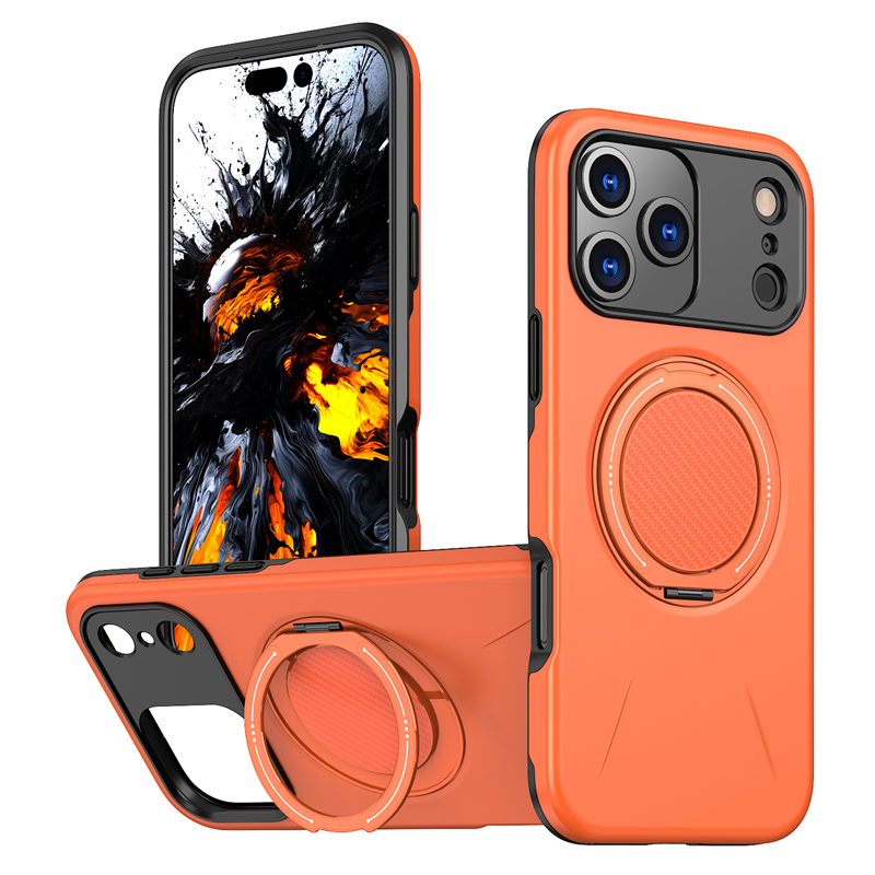 Phone Accessories Ring Holder - 360 ° Custodia Protettiva Magnetica con
