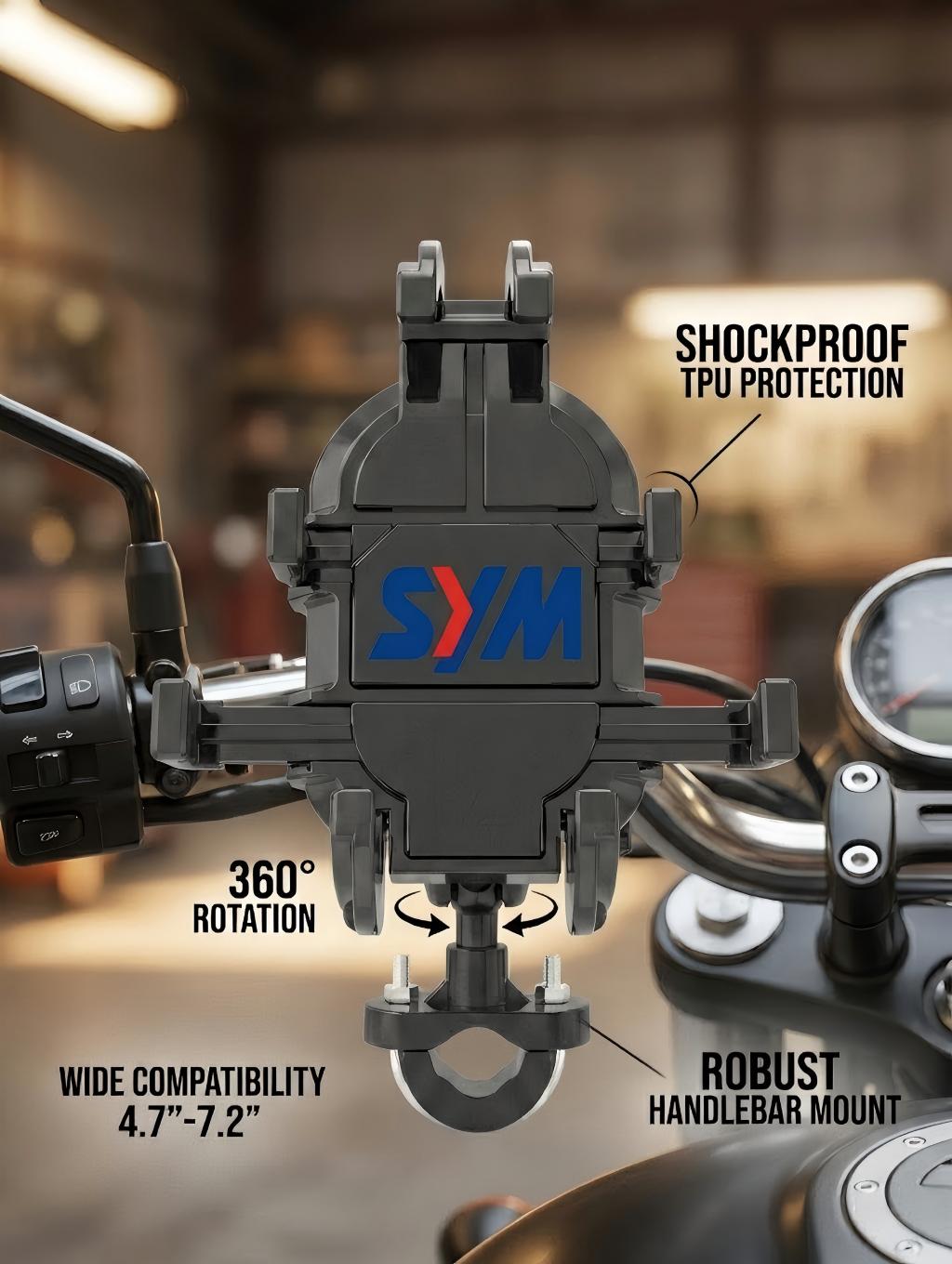 Quality Phone Accessories - Supporto per telefono da moto di