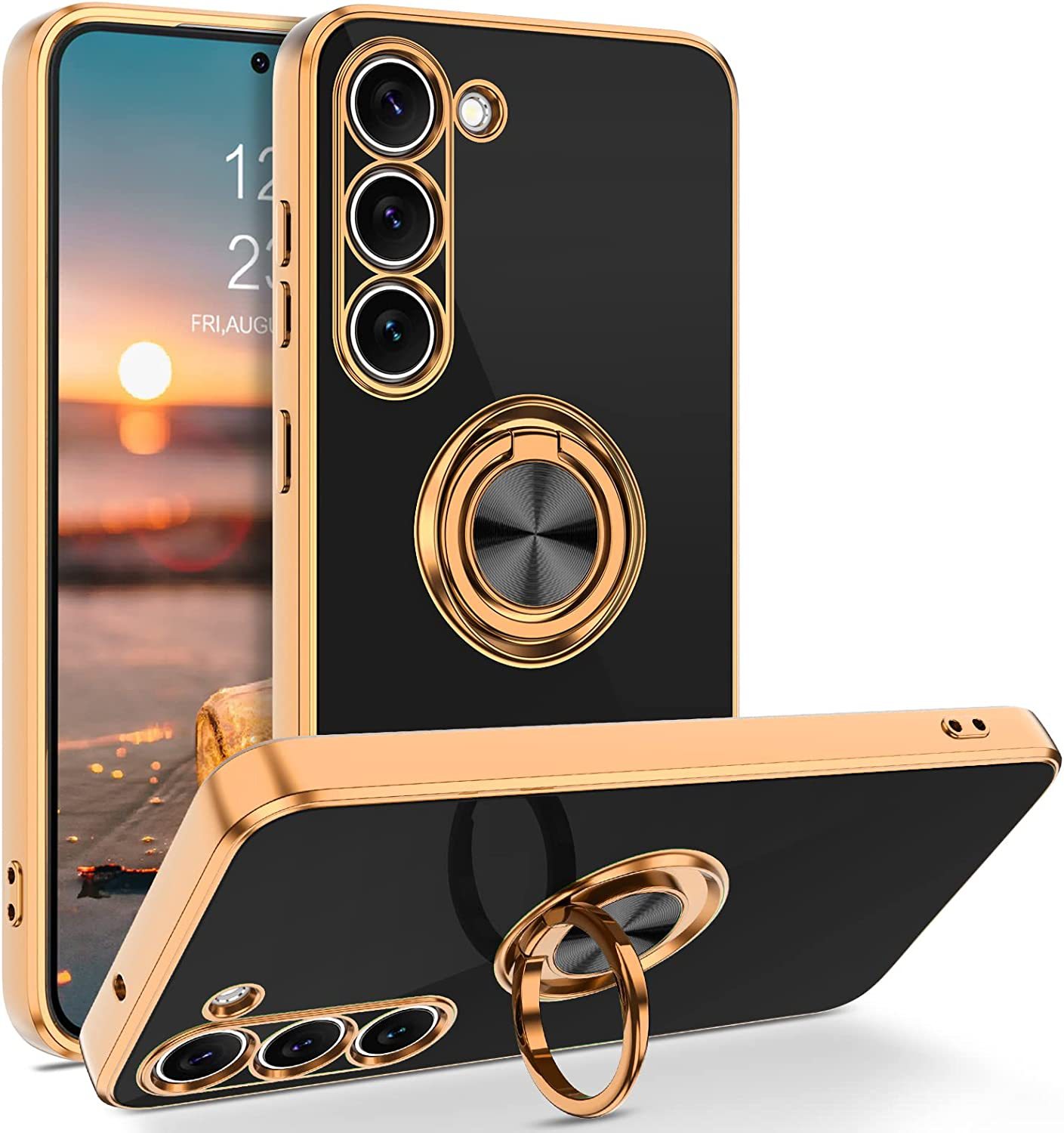 Phone Accessories Ring Holder - Placcatura di lusso magnetica 360 °