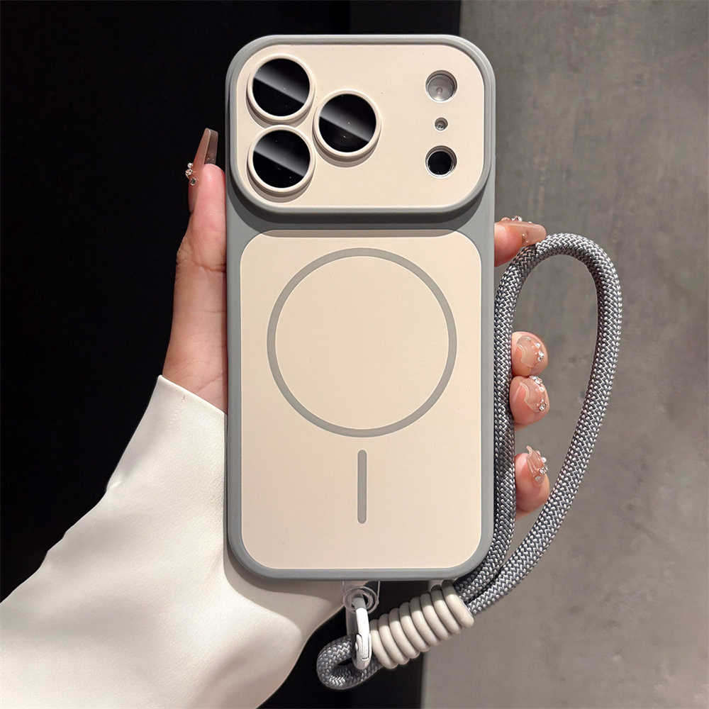 Magsafe Wireless Charger - Laccetto di Lusso per Custodia Opaca