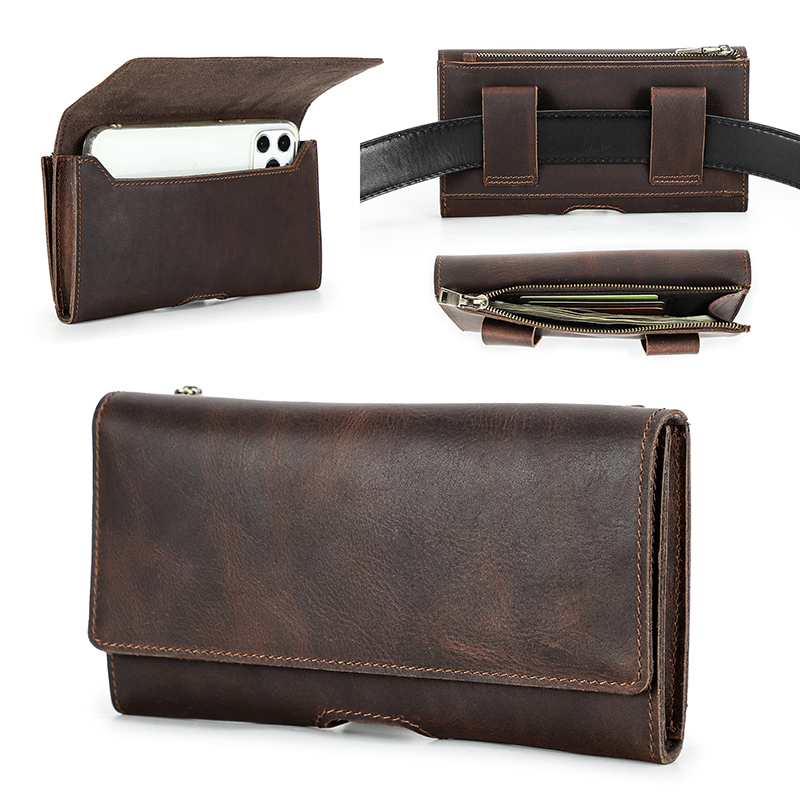 Marsupio in pelle di vacchetta - Phone Accessories Men recensione e prezzo