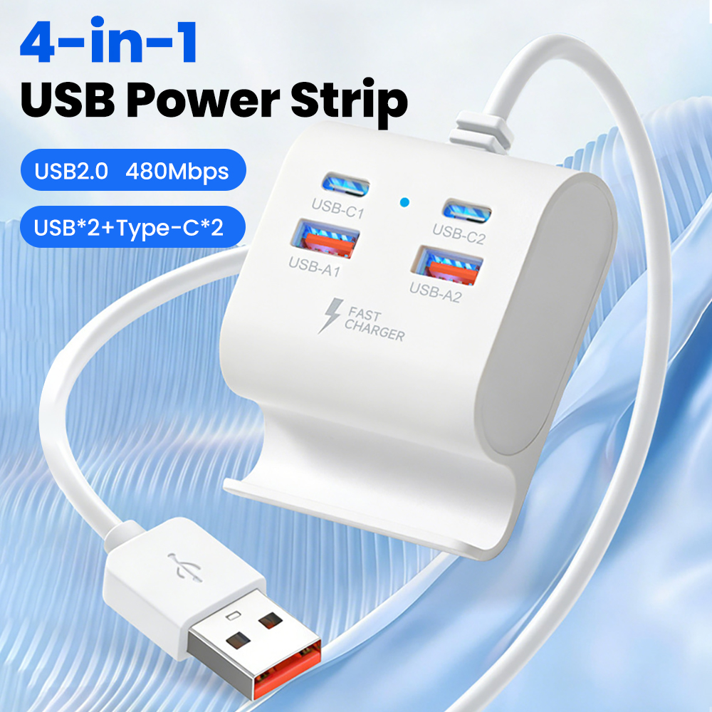 Presa USB 4 in 1 con supporto  - Phone Accessories Supplier recensione e prezzo