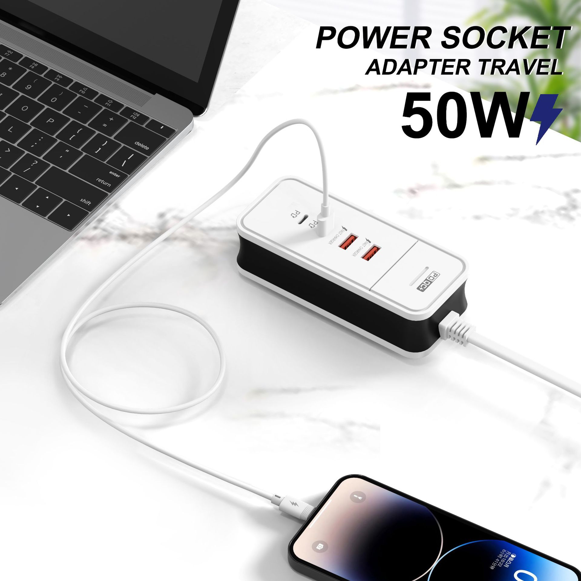 Caricatore USB C a 4 porte da  - Phone Accessories Supplier recensione e prezzo