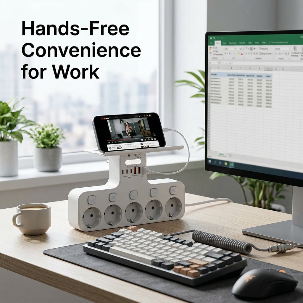 Multipresa da Parete con Spina - Phone Accessories Hooks recensione e prezzo